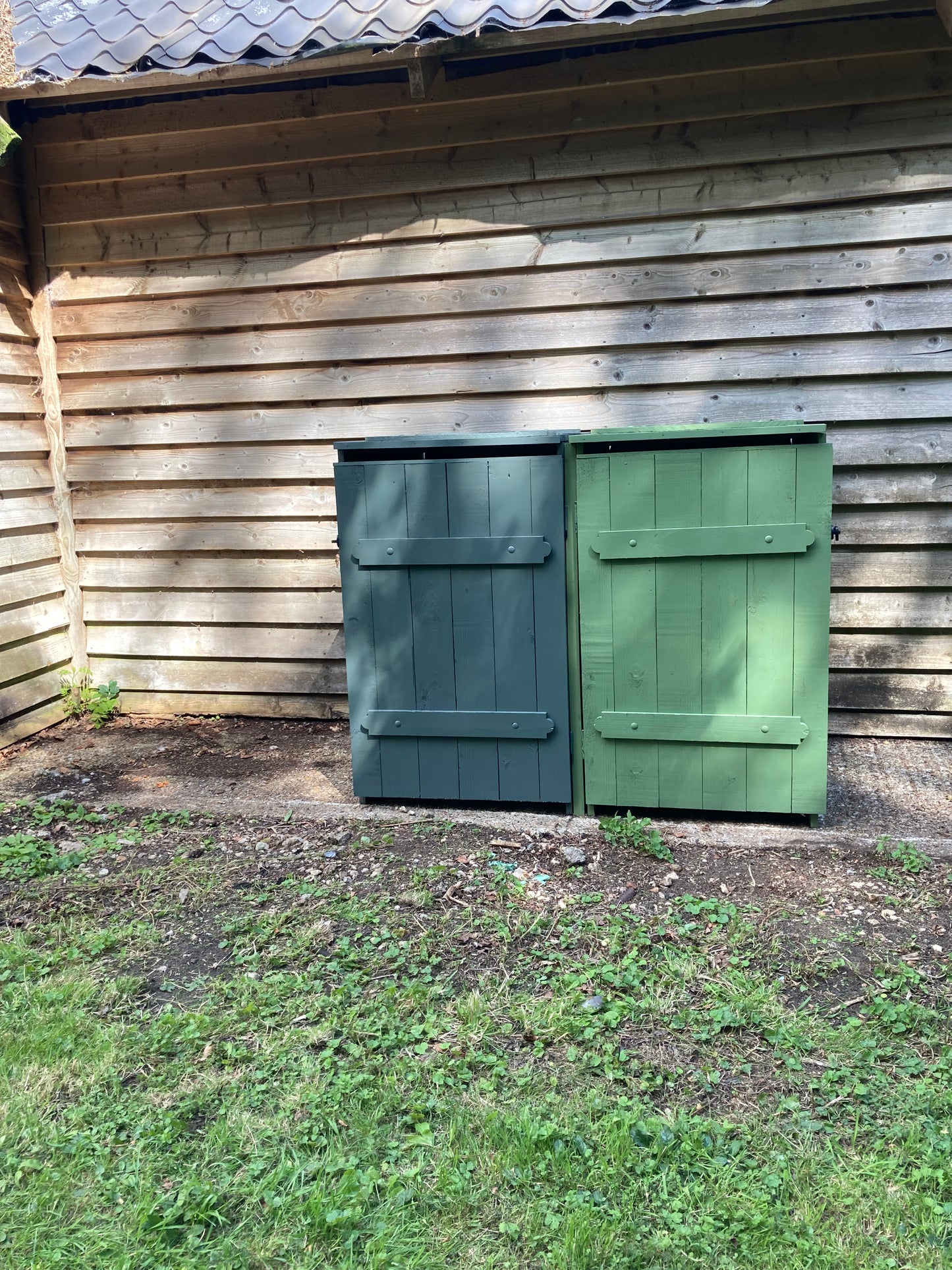 Wheelie Bin Store for 2 Bins