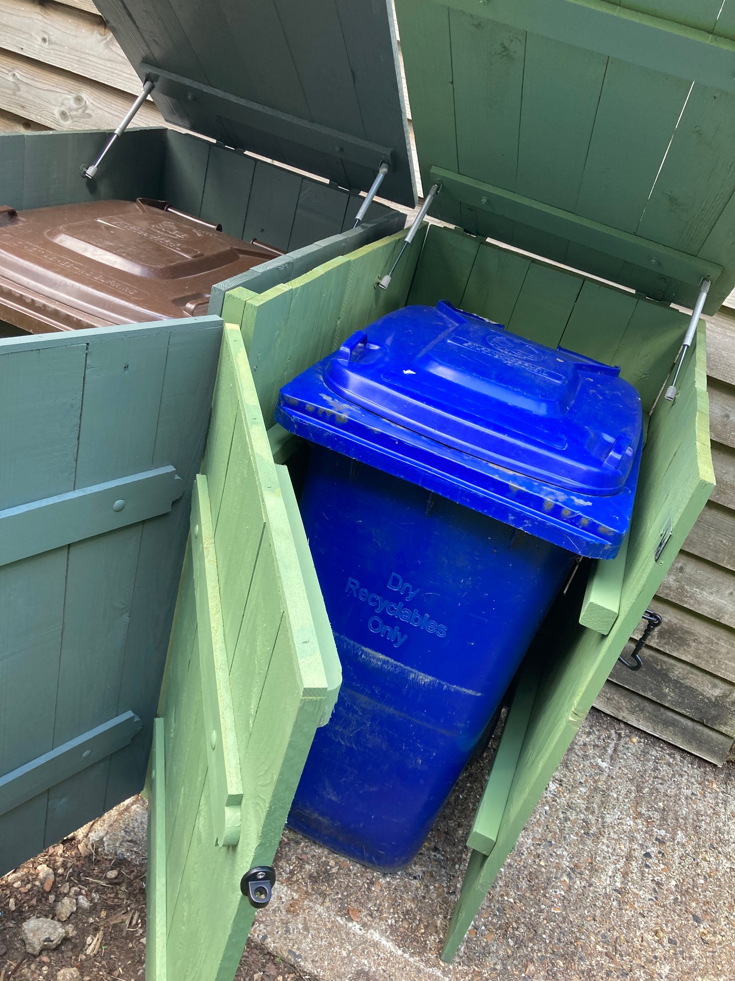 Wheelie Bin Store for 2 Bins