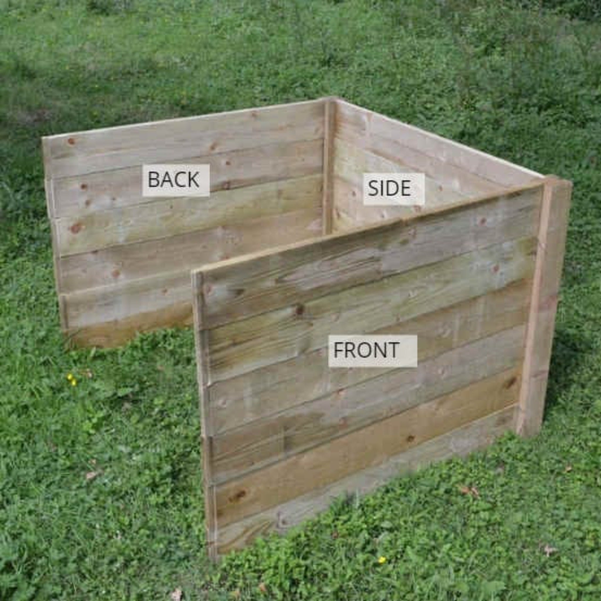 Wooden Compost Bins from Agamemnon Timber