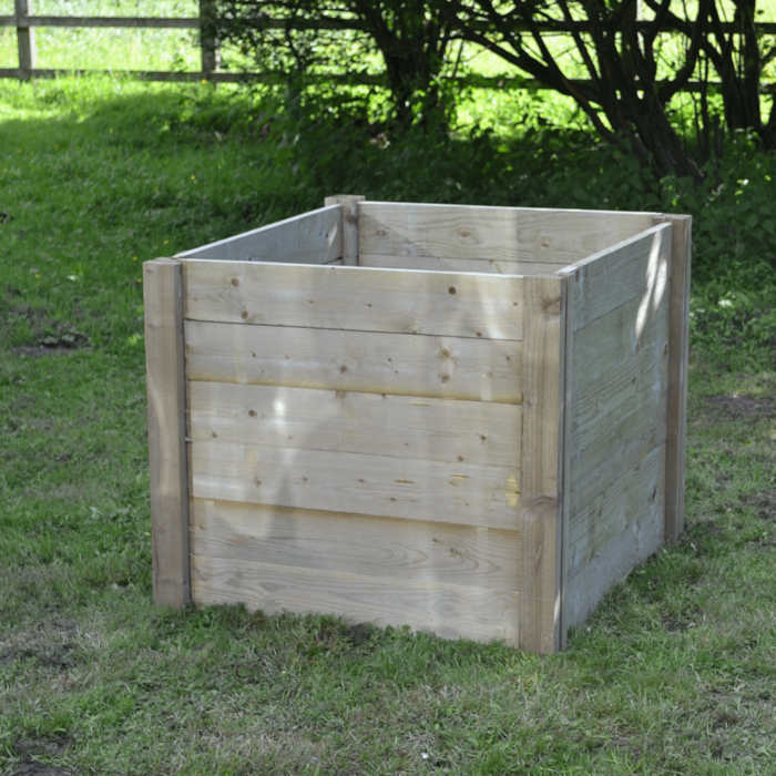 Agamemnon TImber Single Bay Compost Bin