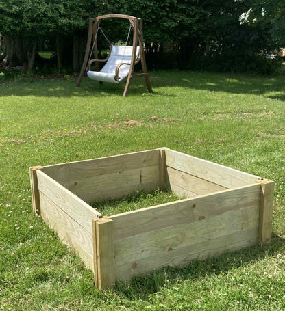 Agamemnon Timber Single Bay Raised Bed